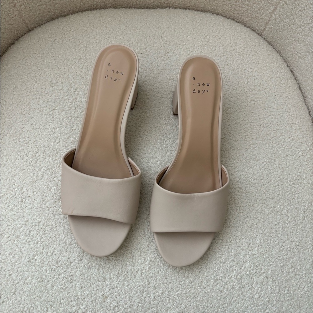 A New Day Women's Block Heel Sandals - Picture 2 of 6